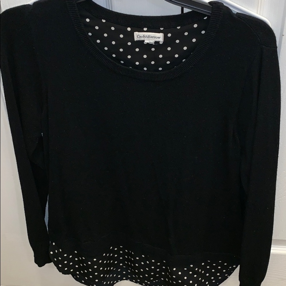Polka dot long sleeve!